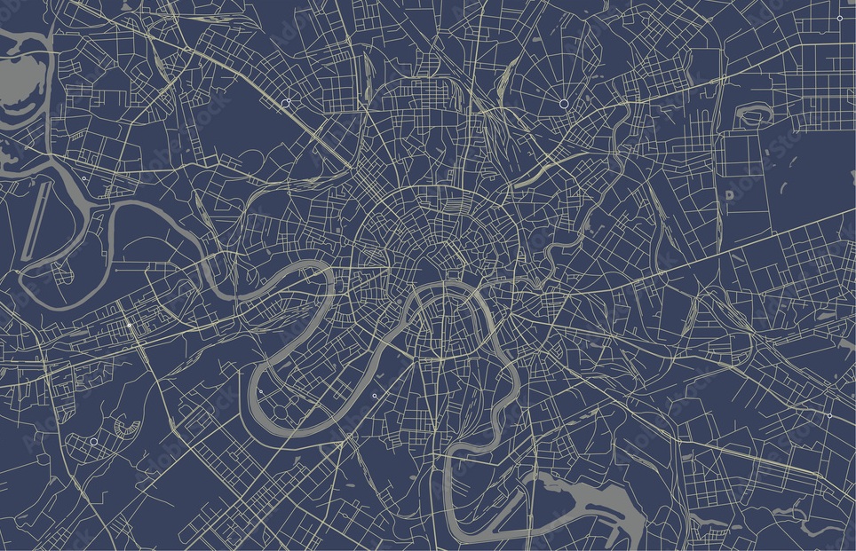 Карта обслуживания - Москва и Московская область - установка кондиционеров