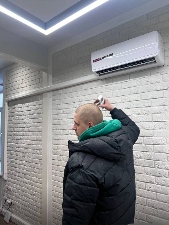 Установленная сплит-система в Москве